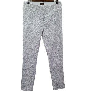 Crosby Madison Speckled Flat Front Ankle Pant Size 8